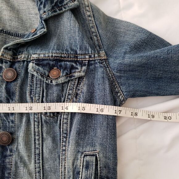 American Eagle Outfitters Blue Denim Jacket - Picture 7 of 12